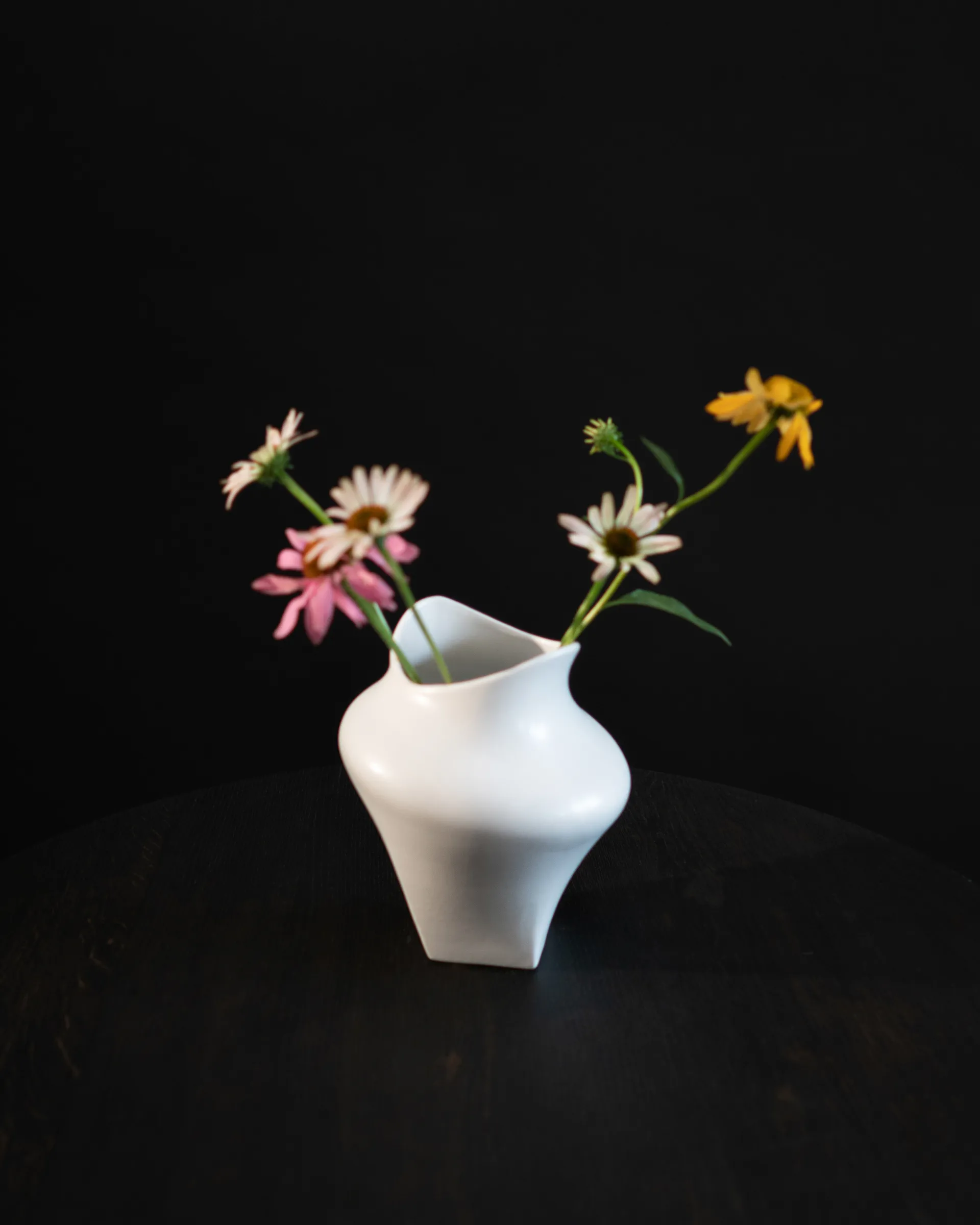 Wazon Nami 20 cm, White Hein Studio