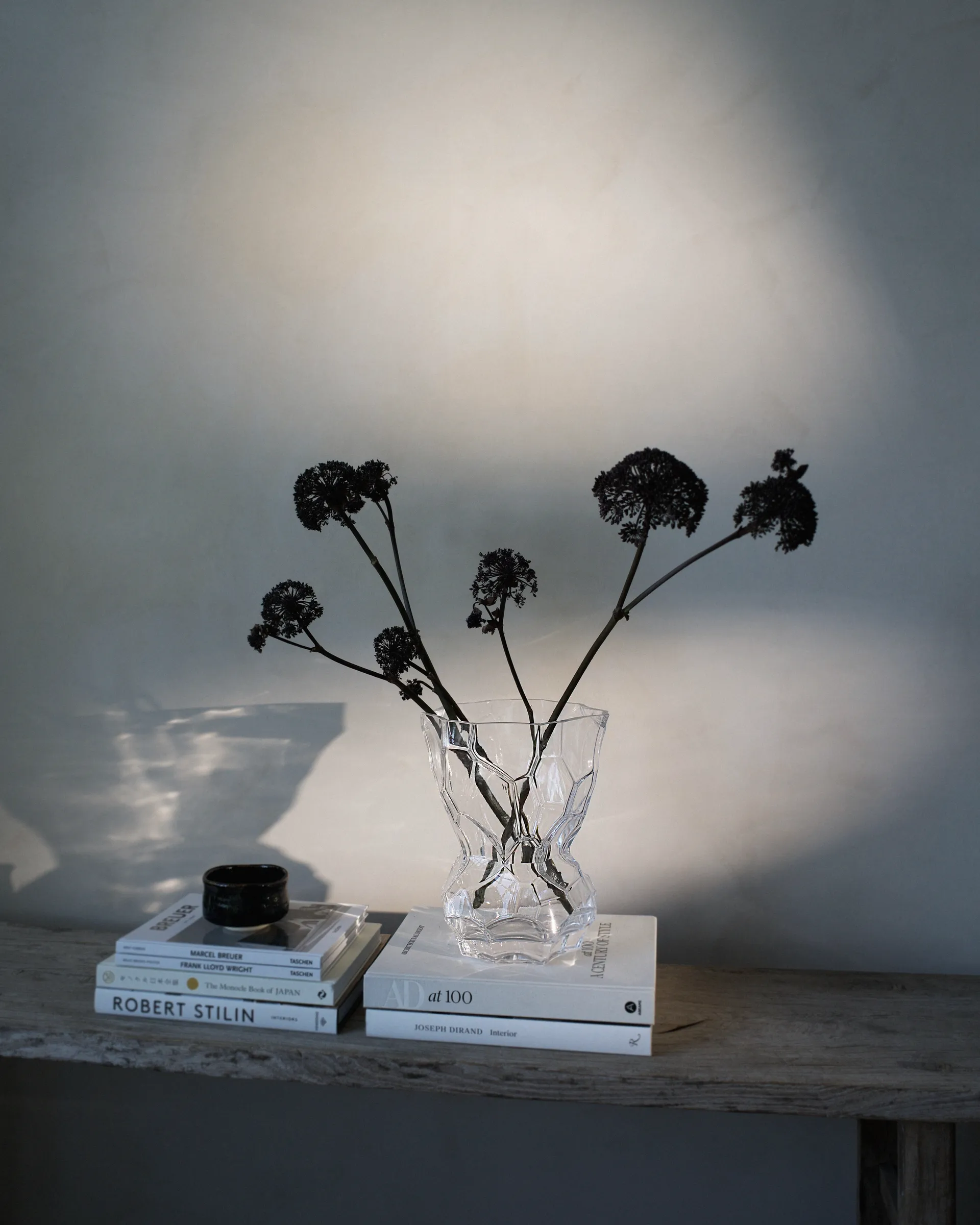 Wazon Reflection 24x30 cm, Przezroczysty Hein Studio