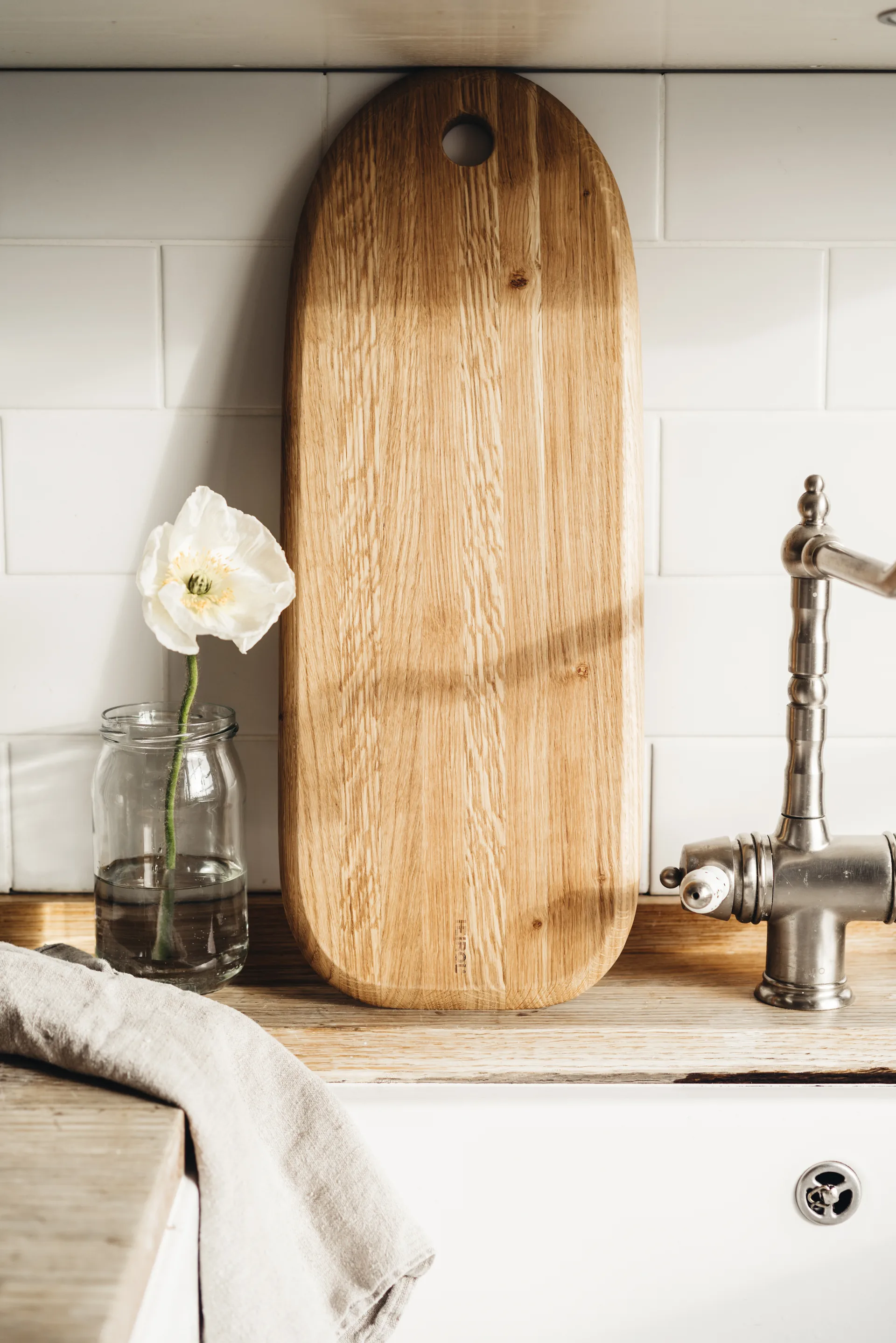 Deska do krojenia Heirol dębowa, 21x55 cm Heirol