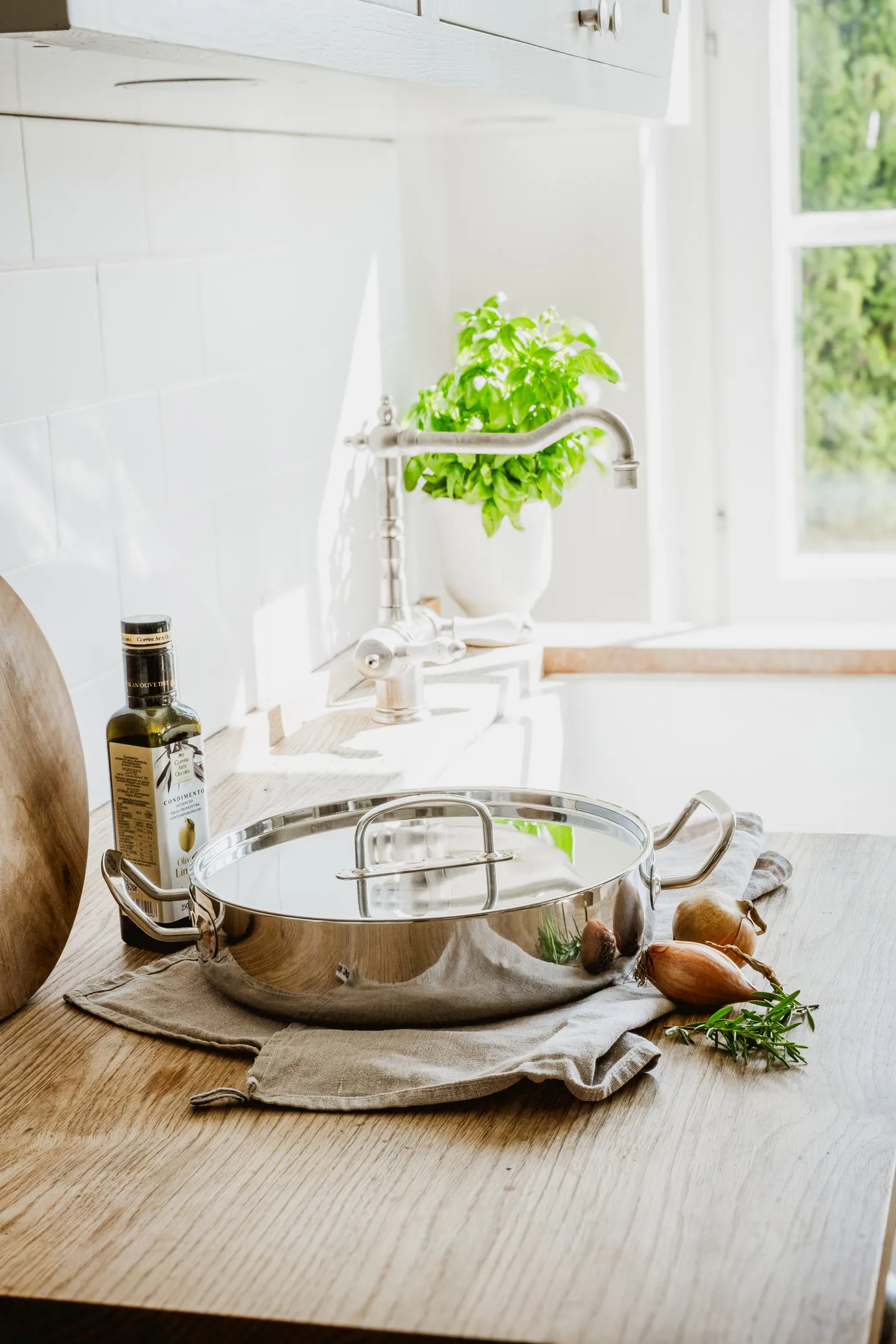 Heirol Cerasafe® Triply patelnia sauté 4 litry, Stal nierdzewna Heirol