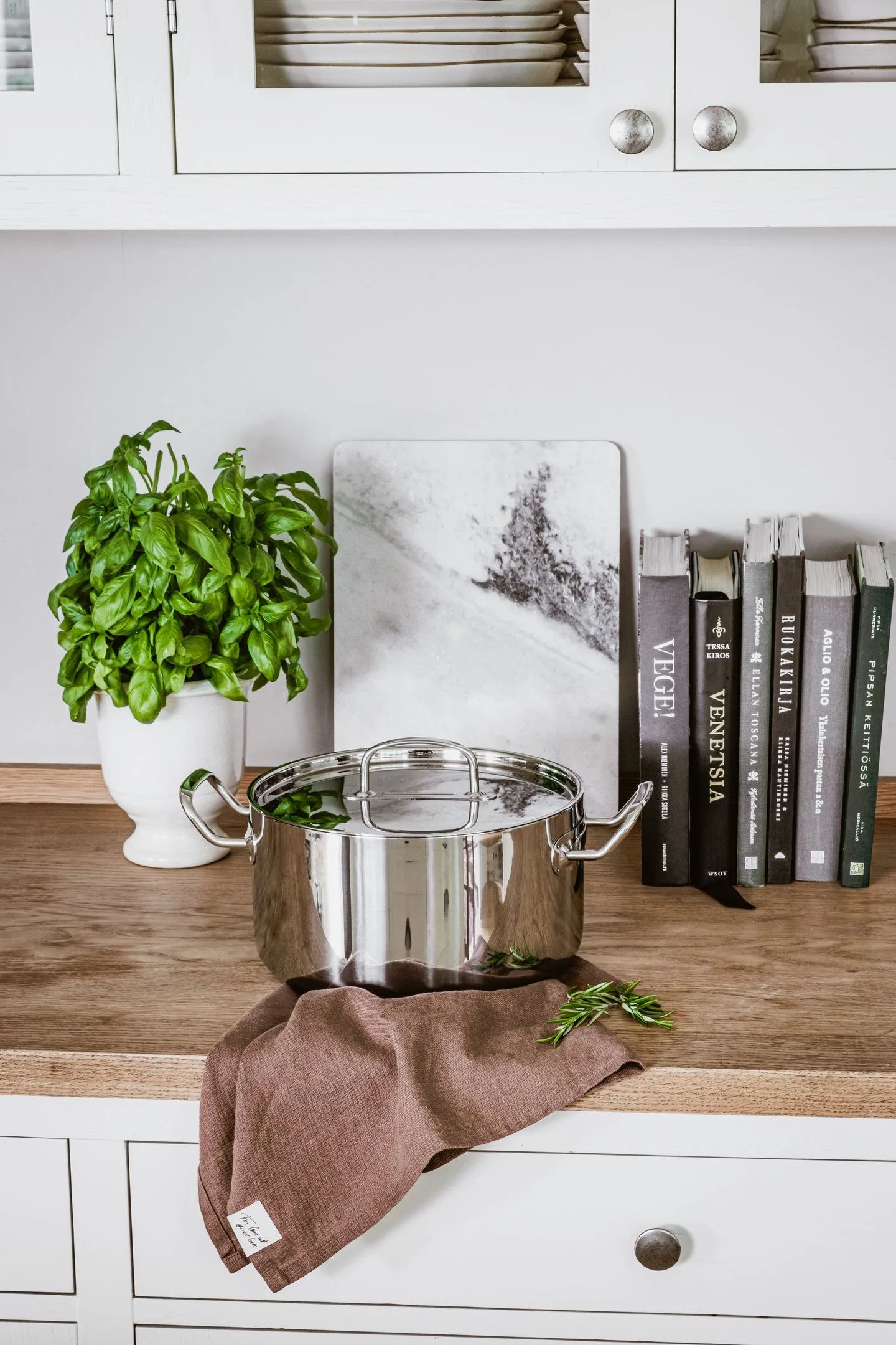 Heirol Steely Classic Triply garnek z pokrywką 5,5 litra, Stal nierdzewna Heirol