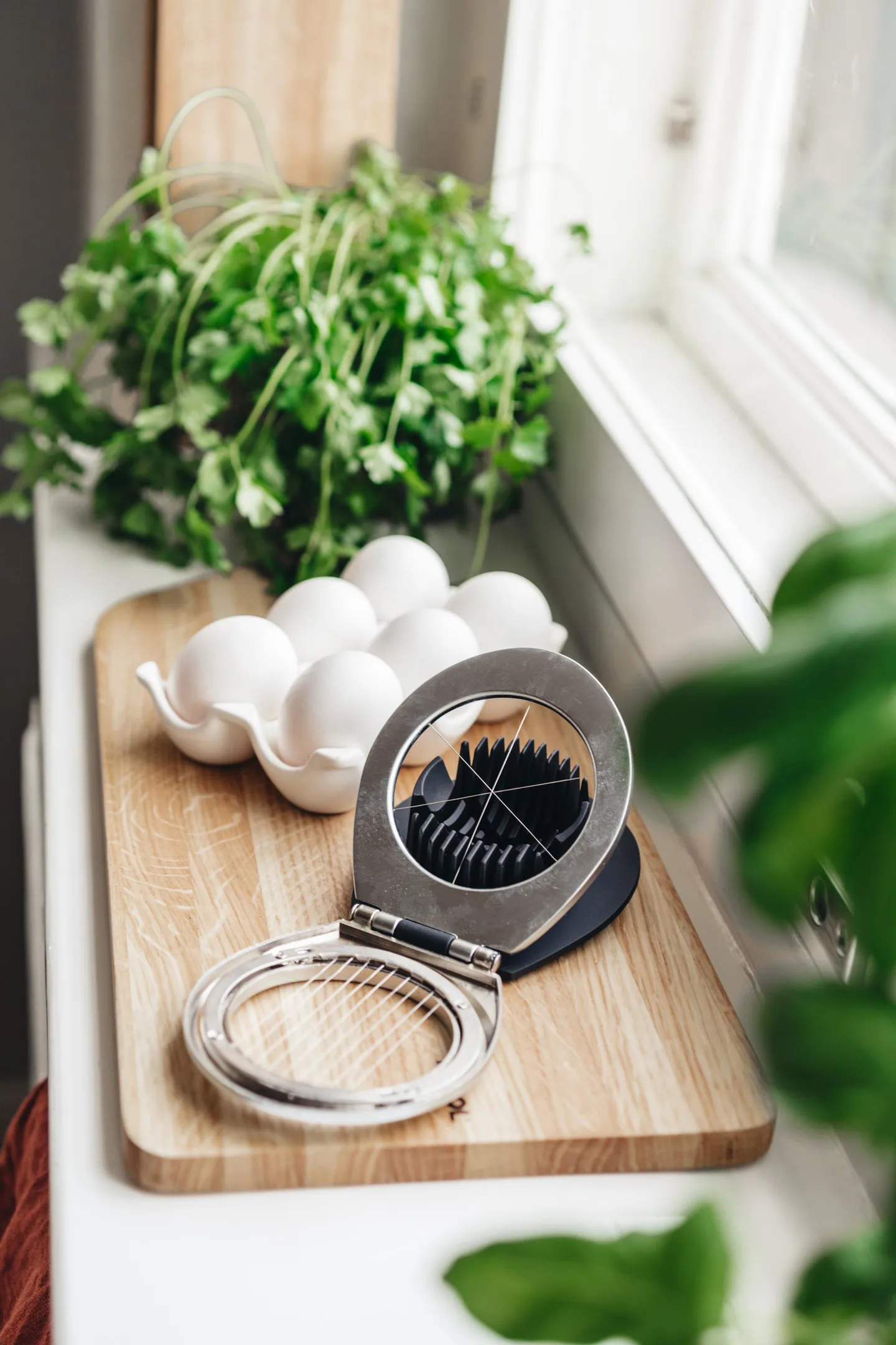 Heirol Steely krajalnica do jajek, Stal nierdzewna Heirol