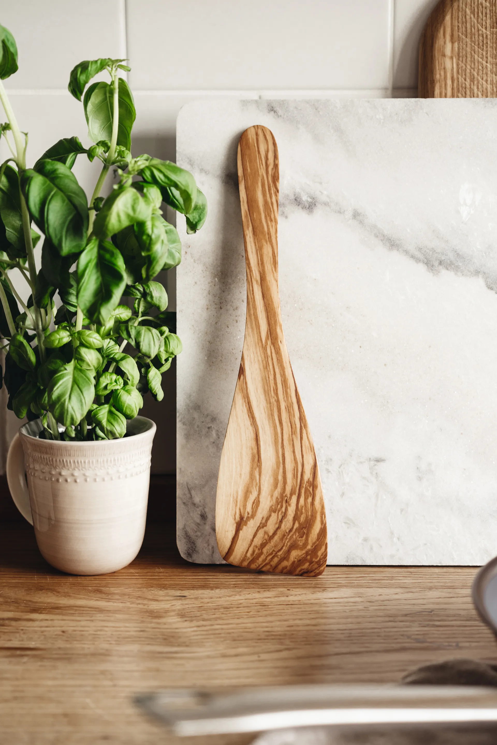 Łopatka Heirol z drewna oliwnego, 32 cm Heirol