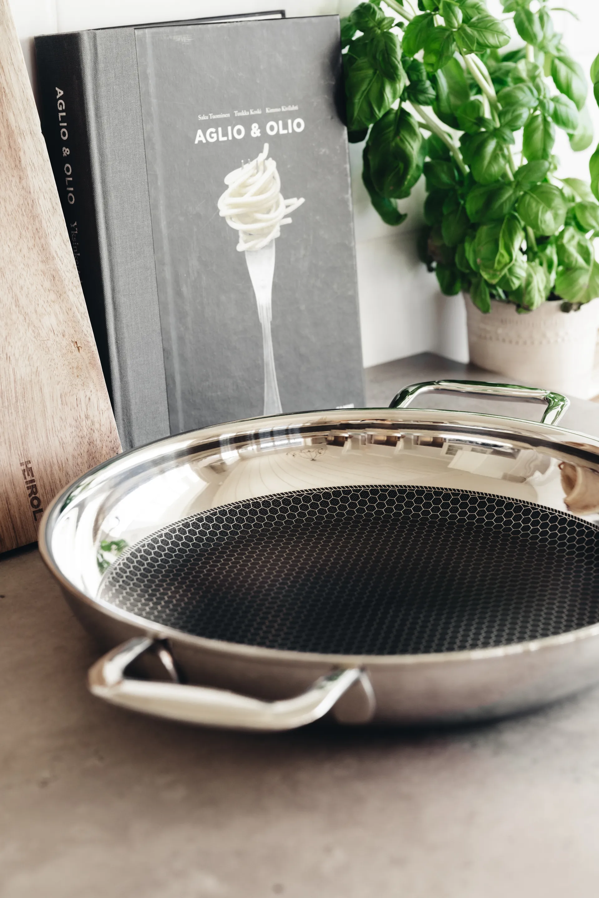 Patelnia Heirol Steelsafe z dwoma uchwytami, Ø28 cm Heirol