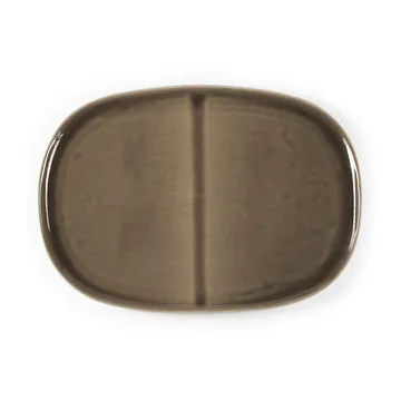 Talerz owalny Heirol x Nosse Svelte 30 cm - Oliwkowy - Heirol