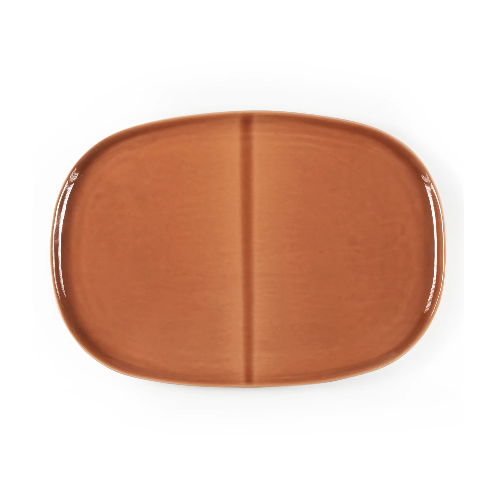 Talerz owalny Heirol x Nosse Svelte 30 cm, Terakota Heirol