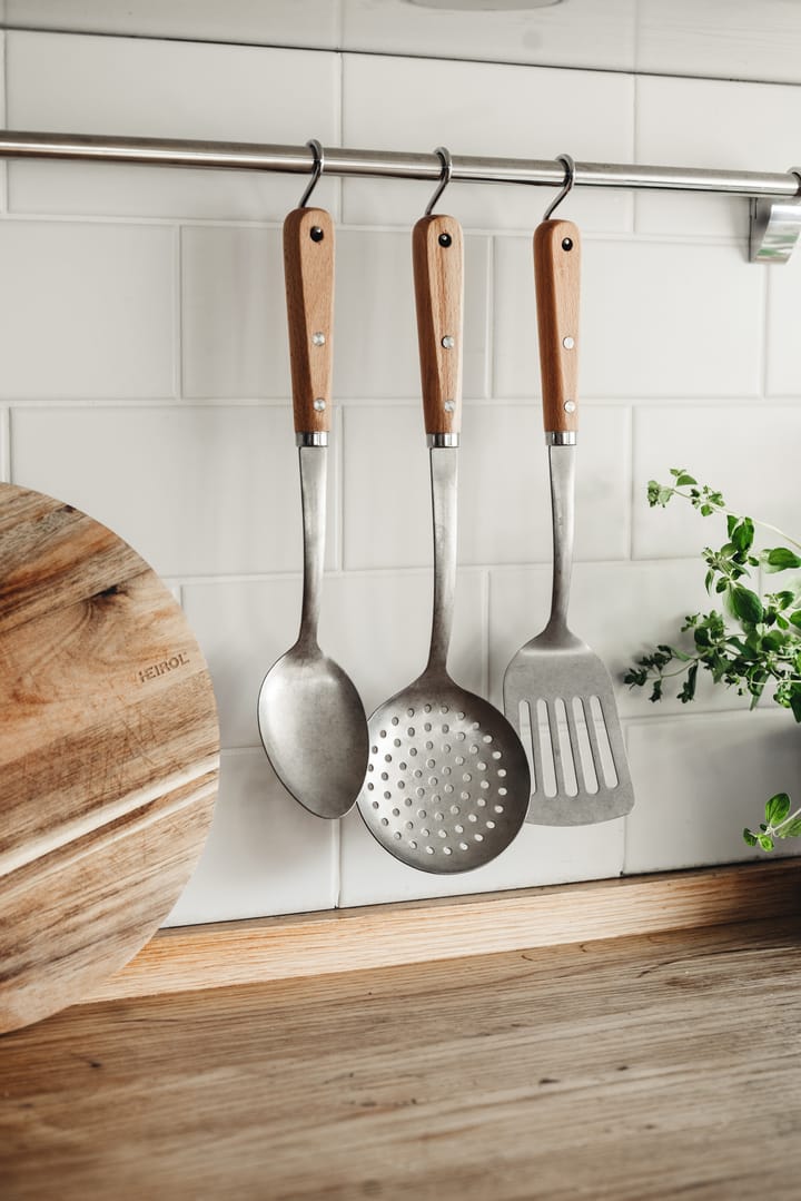 Łyżka do serwowania nierdzewna 34 cm, Książka Heirol