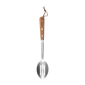 Łyżka do serwowania nierdzewna z otworami 34 cm - Książka - Heirol