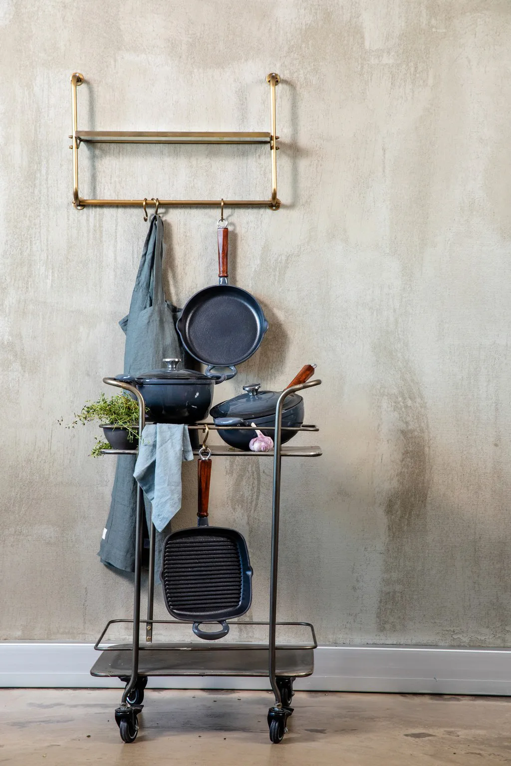 Żeliwny garnek, 4 litry Heirol