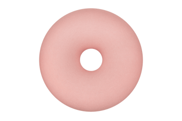Boa pufa Ø114 cm - Cotton candy - Hem