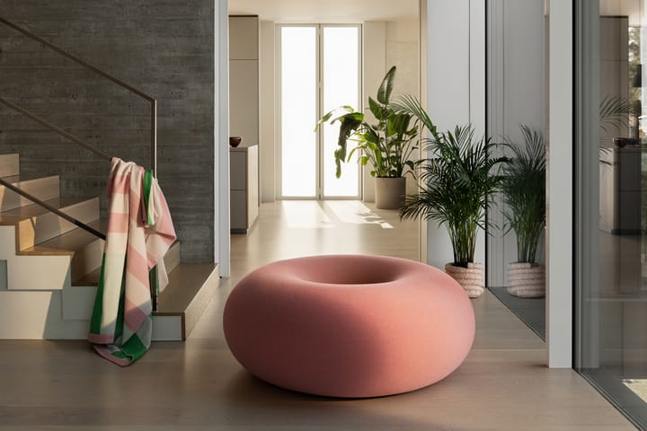 Boa pufa Ø114 cm, Cotton candy Hem