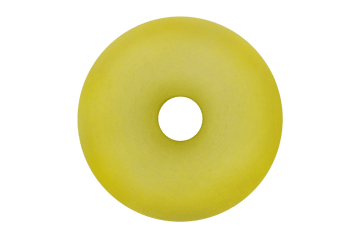 Boa pufa Ø114 cm - Sulfur yellow - Hem