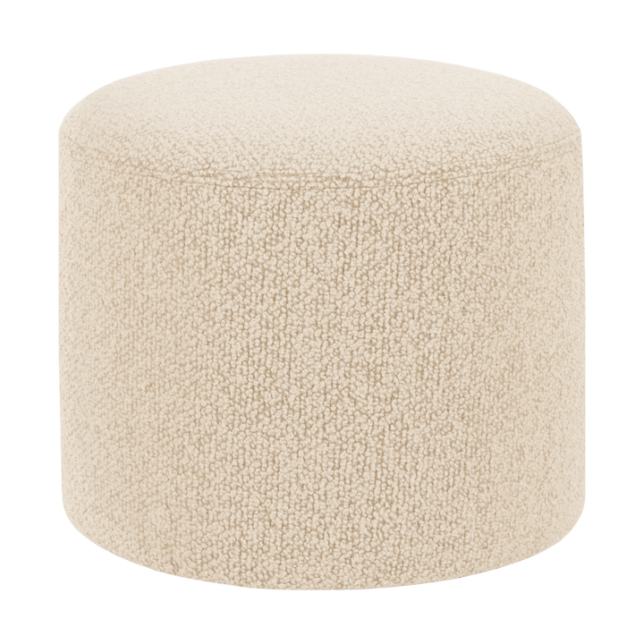 Bon pufa Ø50x41 cm - Eggshell - Hem