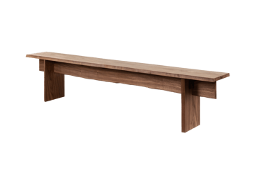 Bookmatch ławka 210 cm - Orzech - Hem