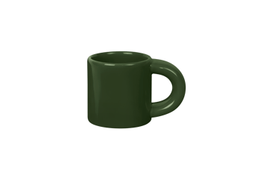 Bronto filiżanka do espresso 10 cl 4 szt. - Green - Hem