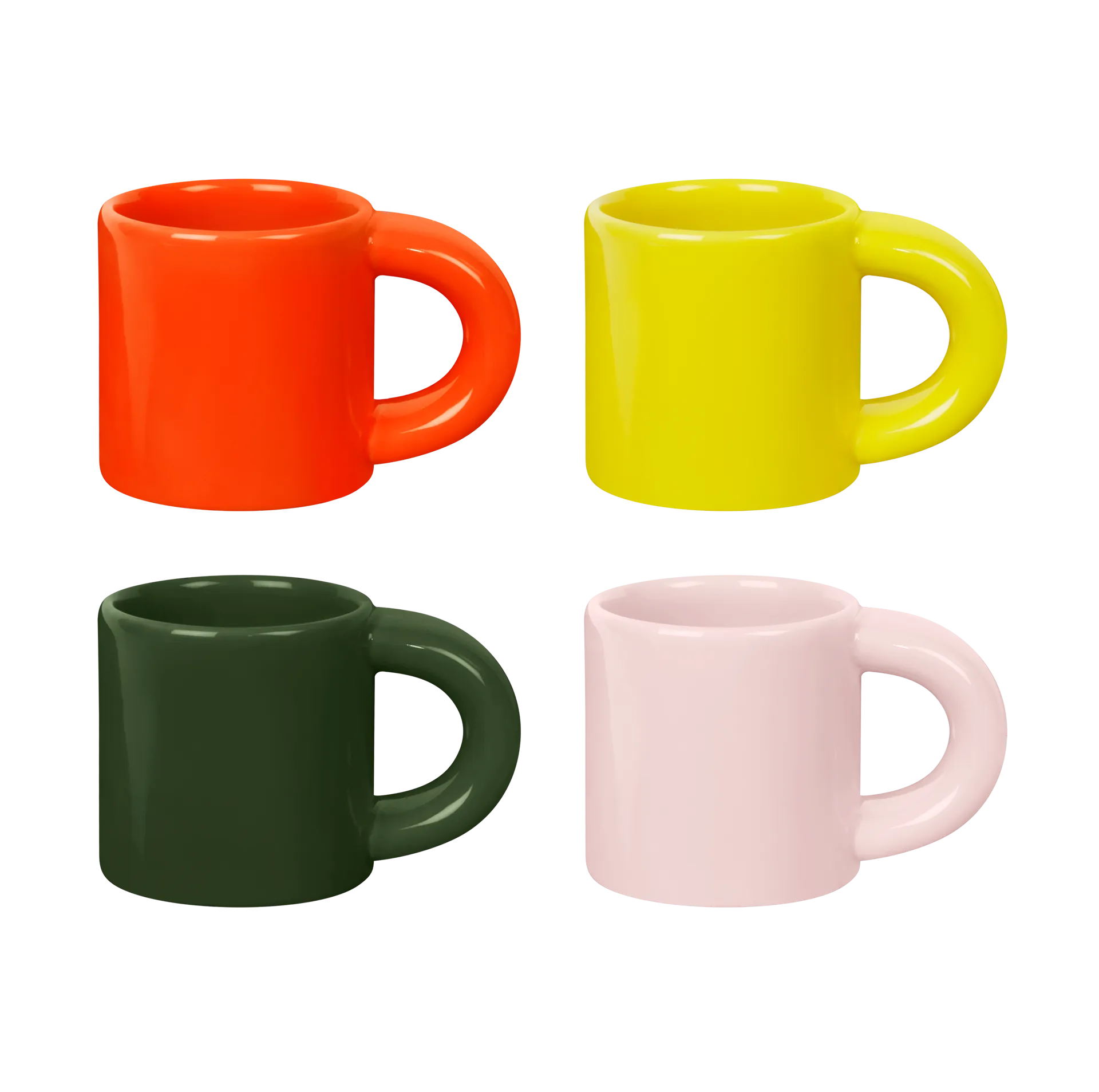 Bronto filiżanka do espresso 10 cl 4 szt., Multi Hem