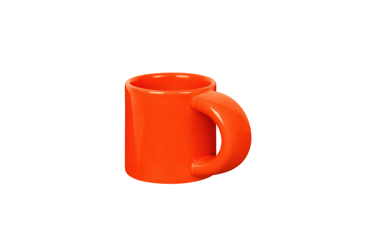 Bronto filiżanka do espresso 10 cl 4 szt., Orange Hem