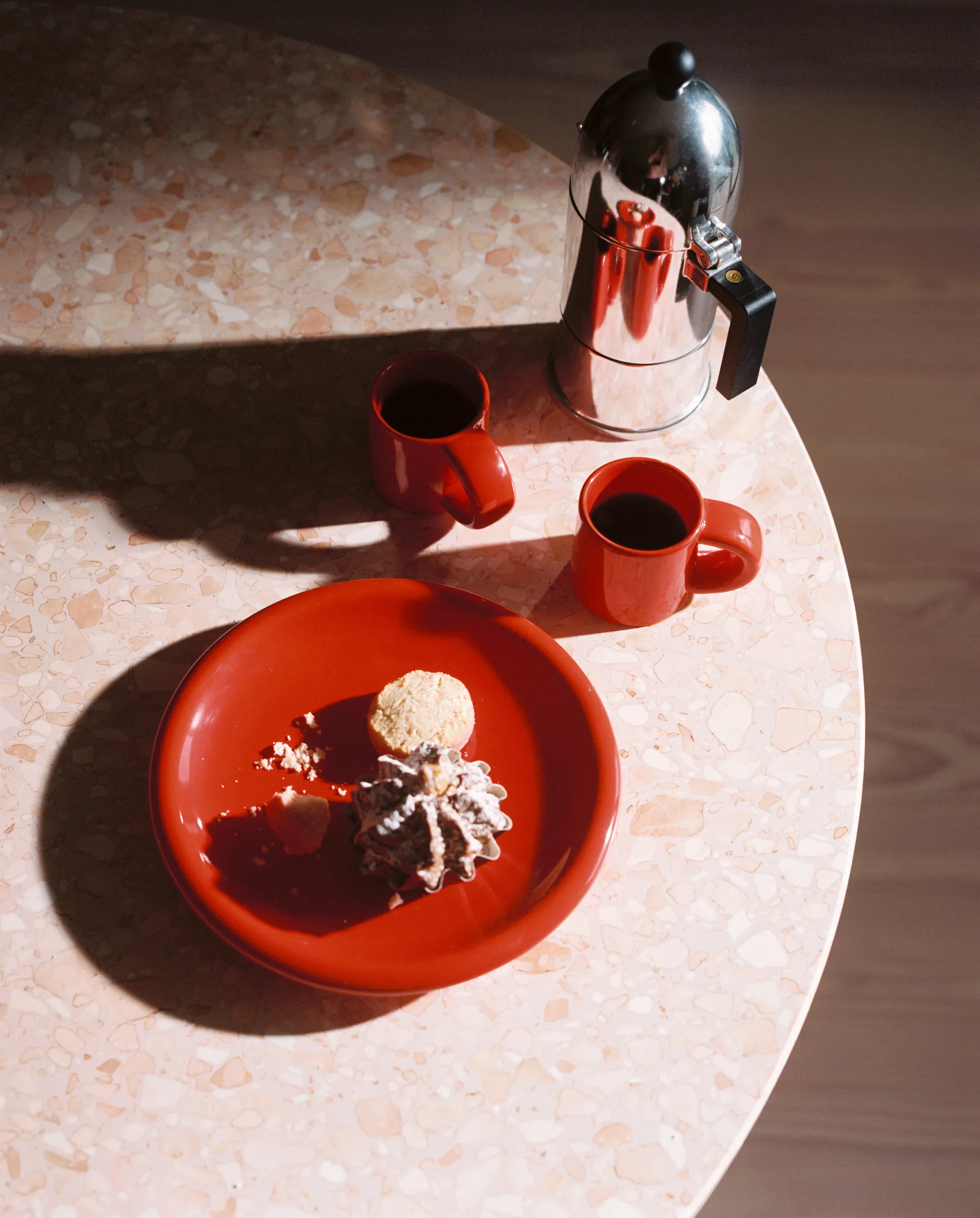 Bronto filiżanka do espresso 10 cl 4 szt., Orange Hem