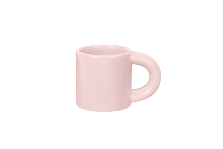 Bronto filiżanka do espresso 10 cl 4 szt., Pink Hem