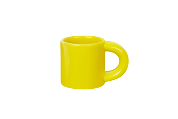 Bronto filiżanka do espresso 10 cl 4 szt. - Yellow - Hem