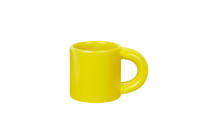 Bronto filiżanka do espresso 10 cl 4 szt., Yellow Hem