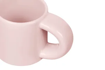 Bronto filiżanka do espresso 100 ml, 4‑pak - Pink - Hem