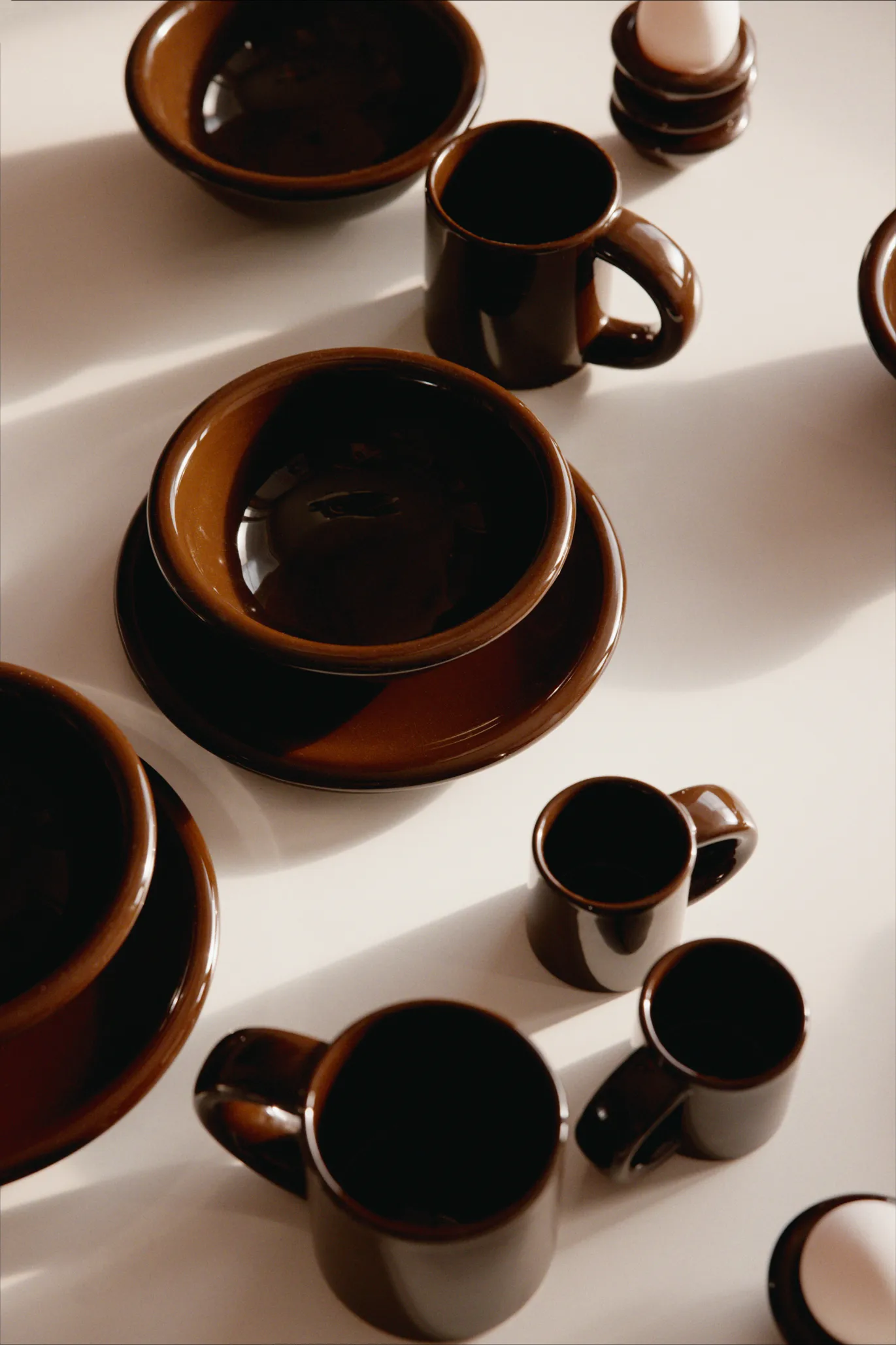 Bronto kubek 30 cl 2 szt., Brown Hem