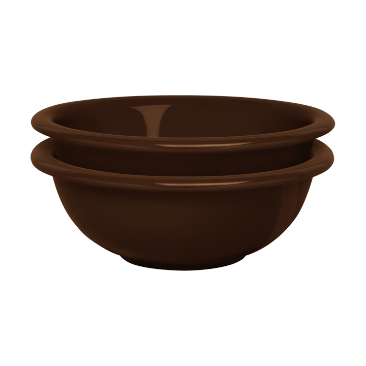 Bronto miska Ø17 cm 2 szt. - Brown - Hem