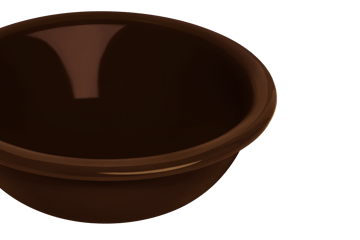 Bronto miska Ø17 cm 2 szt. - Brown - Hem