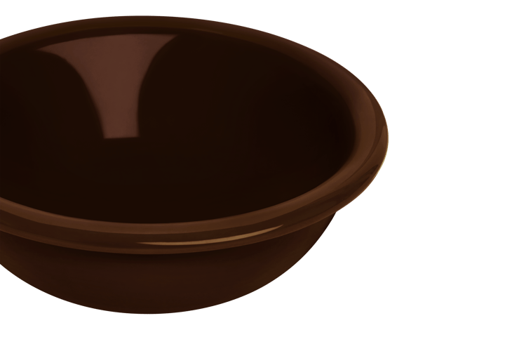 Bronto miska Ø17 cm 2 szt., Brown Hem