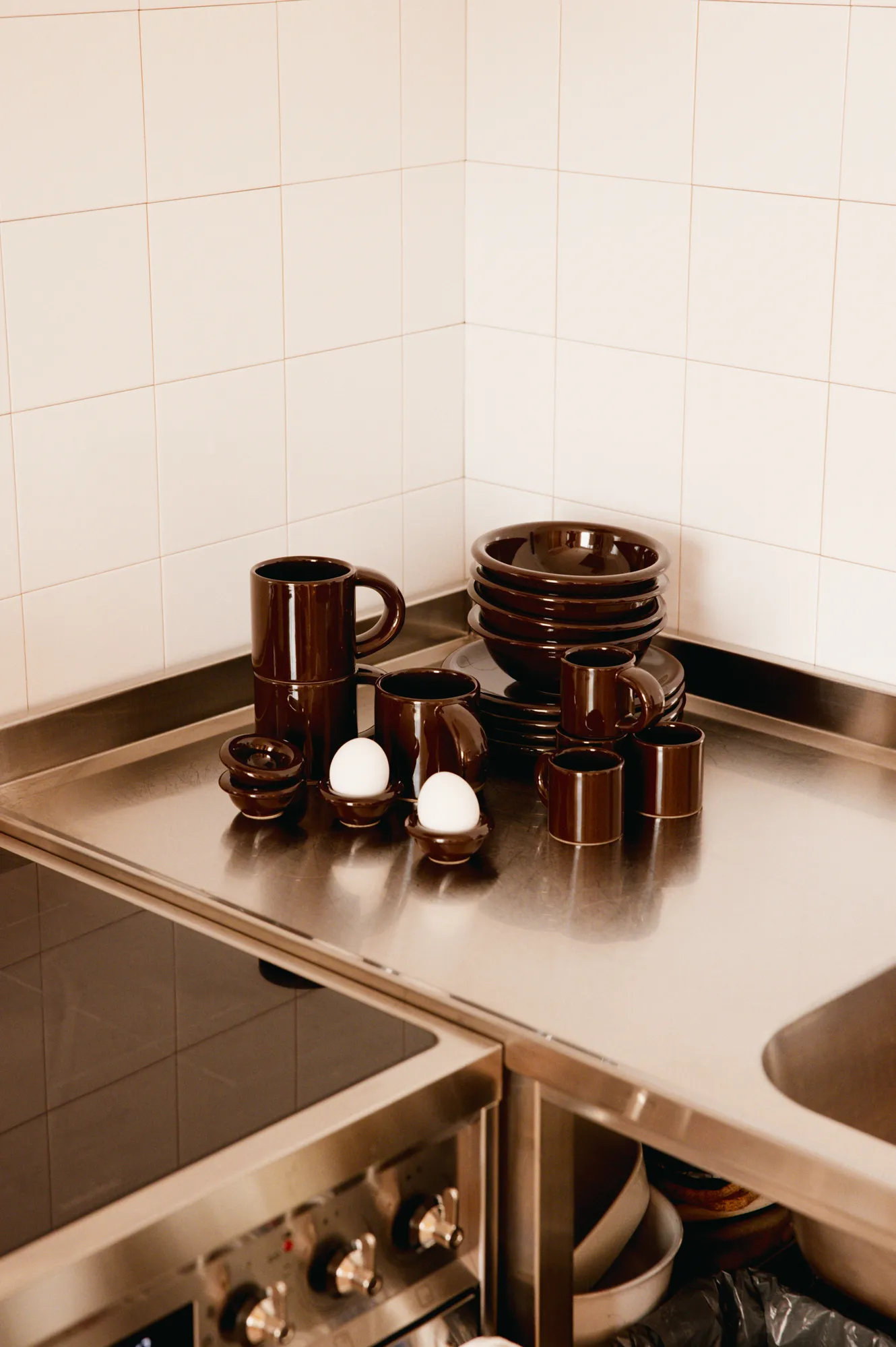 Bronto miska Ø17 cm 2 szt., Brown Hem