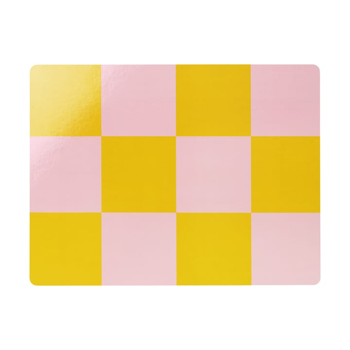 Check podkładka na stół 30x40 cm 2 szt. - Honey-pink - Hem
