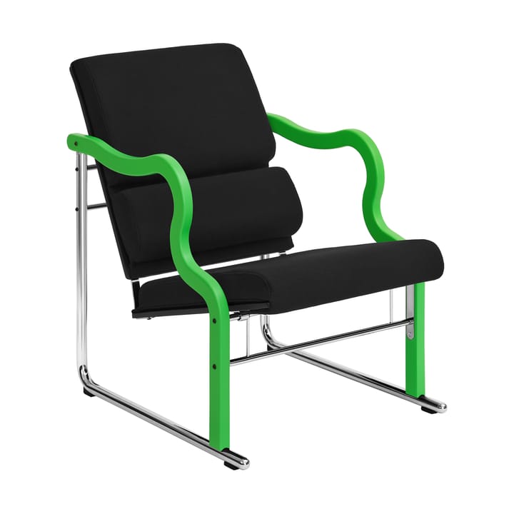 Experiment 501 lounge fotel - Green-black - Hem