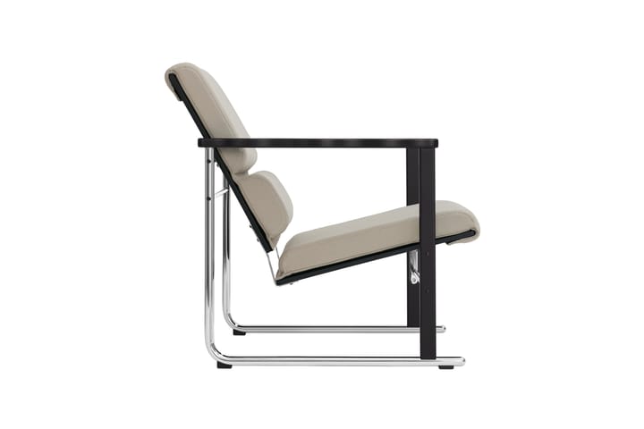 Experiment 502 lounge fotel, Black-light beige Hem