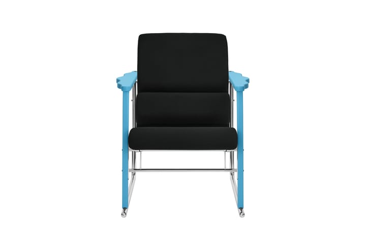 Experiment 502 lounge fotel, Blue-black Hem