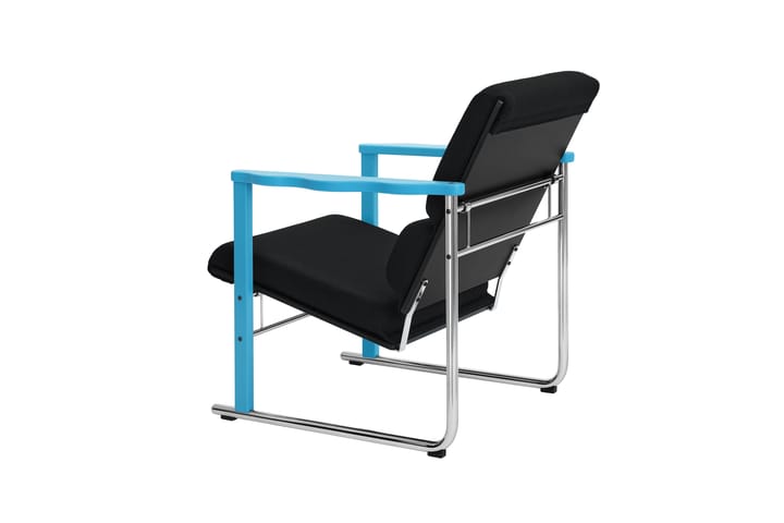 Experiment 502 lounge fotel, Blue-black Hem
