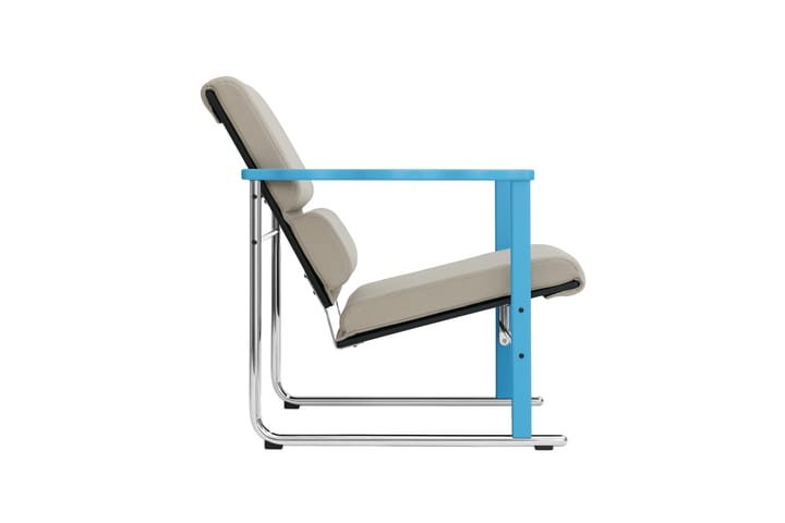 Experiment 502 lounge fotel, Blue-light beige Hem