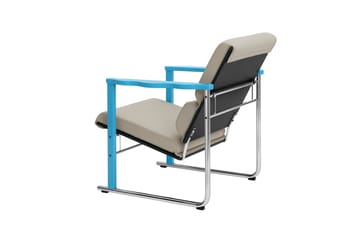 Experiment 502 lounge fotel - Blue-light beige - Hem