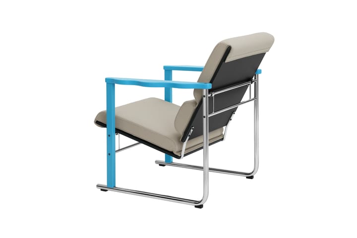 Experiment 502 lounge fotel, Blue-light beige Hem