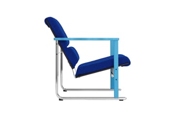 Experiment 502 lounge fotel - Blue-ultramarine - Hem