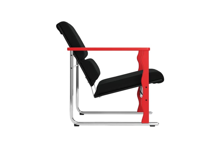 Experiment 503 lounge fotel, Red-black Hem