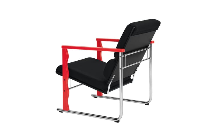 Experiment 503 lounge fotel, Red-black Hem