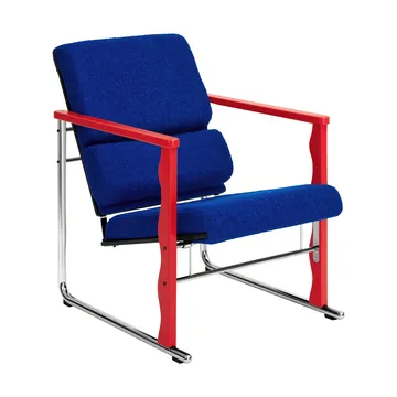 Experiment 503 lounge fotel - Red-ultramarine - Hem