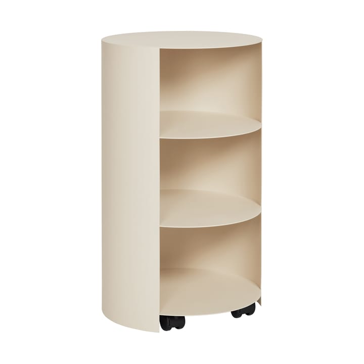 Hide piedestał Ø38x68 cm - Light ivory textured - Hem