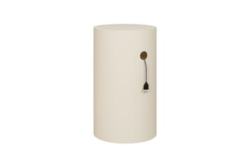 Hide piedestał Ø38x68 cm - Light ivory textured - Hem