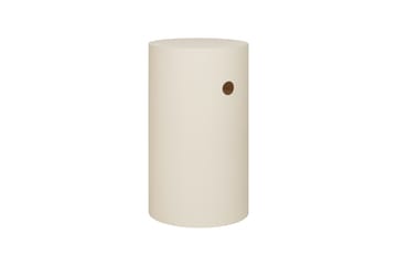 Hide piedestał Ø38x68 cm - Light ivory textured - Hem