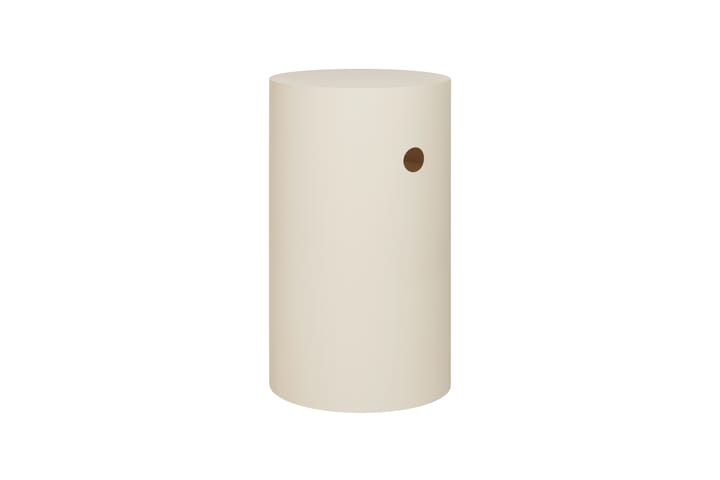 Hide piedestał Ø38x68 cm, Light ivory textured Hem