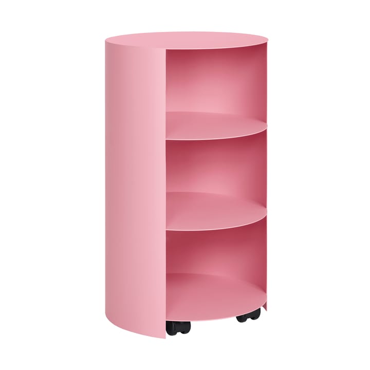 Hide piedestał Ø38x68 cm - Light pink textured - Hem