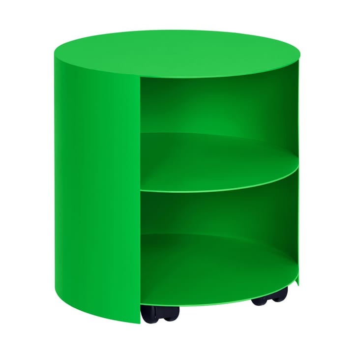 Hide stolik boczny Ø38x41 cm - Pure green textured - Hem