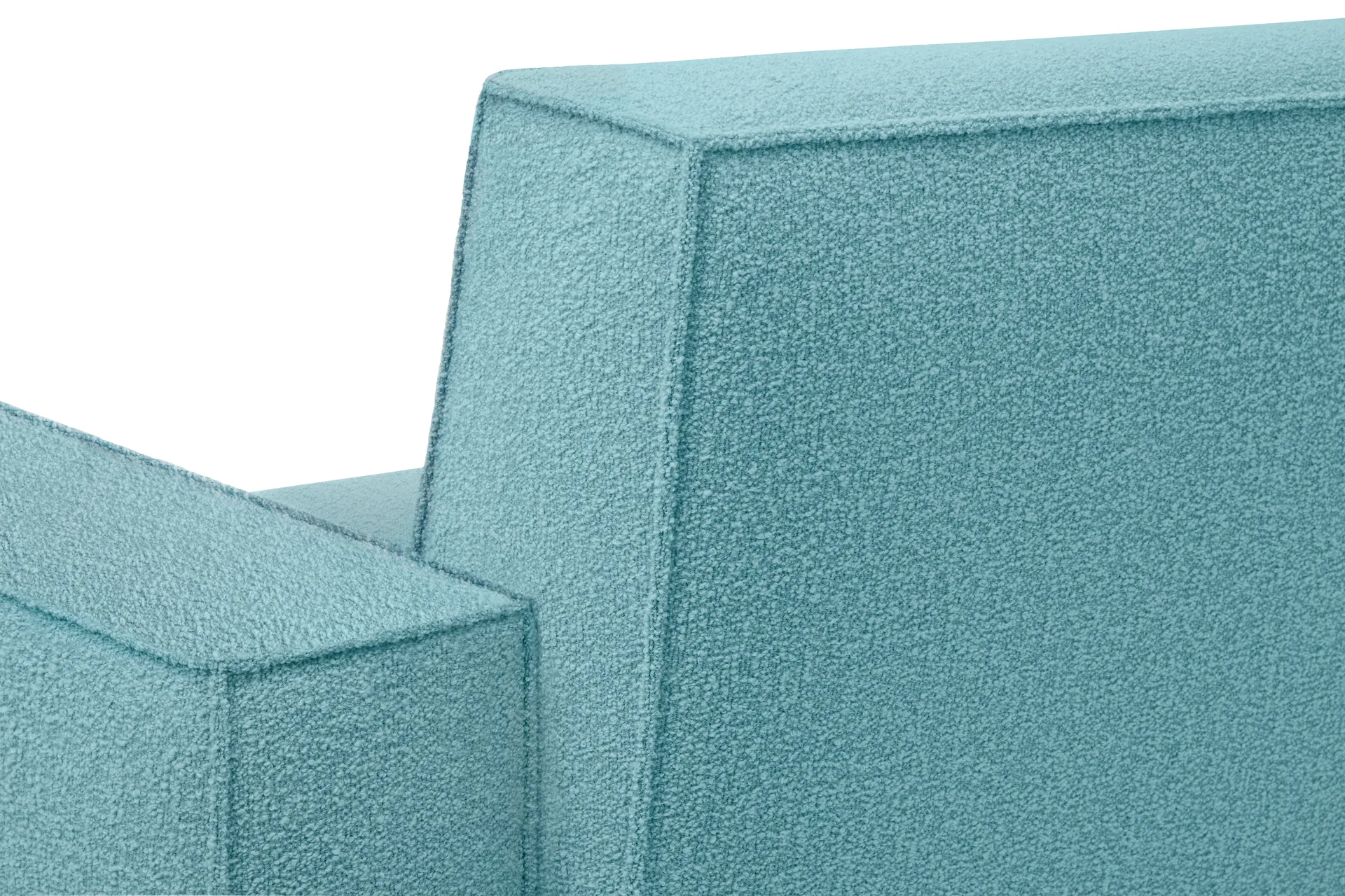 Hunk lounge fotel z podłokietnikami, Icicle Hem